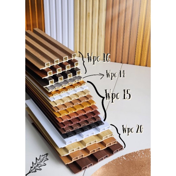 WPC WOOD PANEL 3D WALLPANEL Wall Panel PVC kayu bukan wallpaper sticker foam conwood
