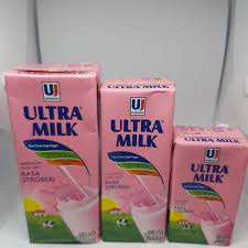 SUSU ULTRA MILK KOTAK 125ML 200ML 250ML