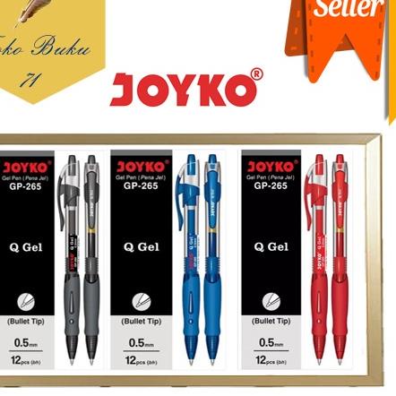 

Oke Price PULPEN JOYKO GP-265 / PEN / PENA JOYKO Q GEL 0.5mm [12 PCS] D0S^^