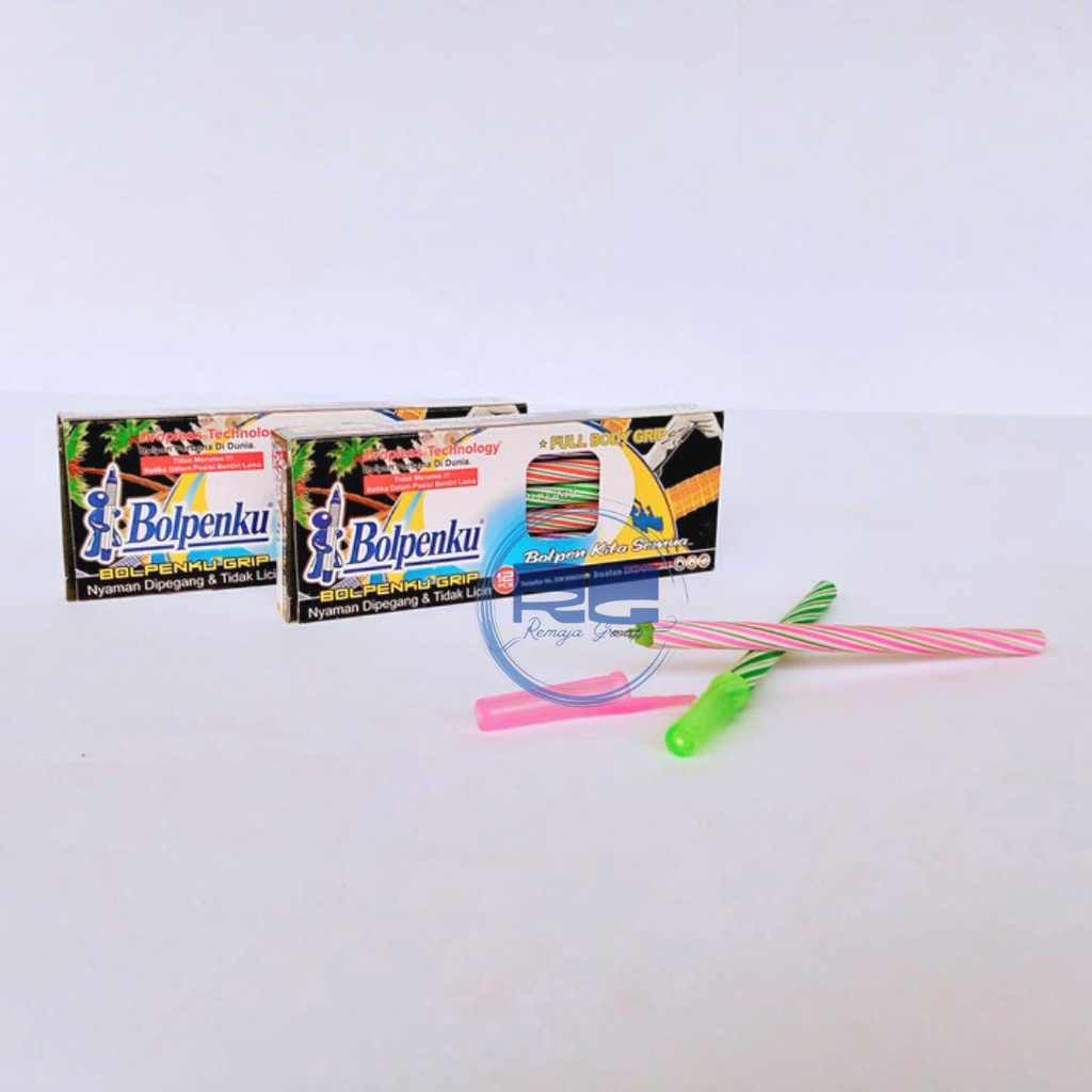 

( PACK ) PULPEN MERK BOLPENKU PULPEN SPIRAL BOLPOINT MERK BOLPENKU PULPEN SPIRAL PULPEN TINTA HITAM AWET DAN MURAH