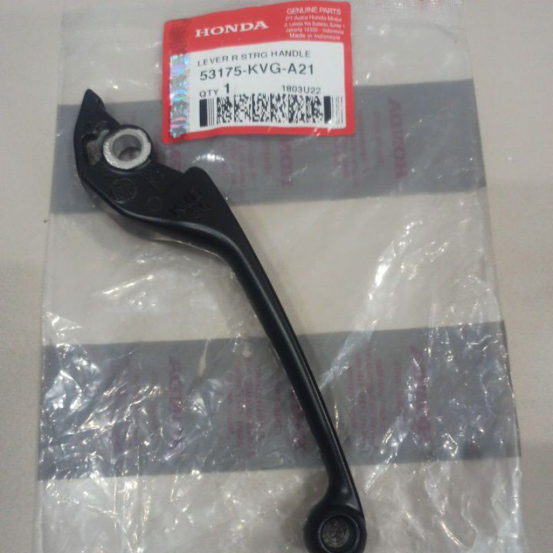 HANDLE REM KANAN ORIGINAL LEVER R STEERING HANDLE VARIO 125 FI VARIO 125&amp;150 ESP 53175-KVG-A21
