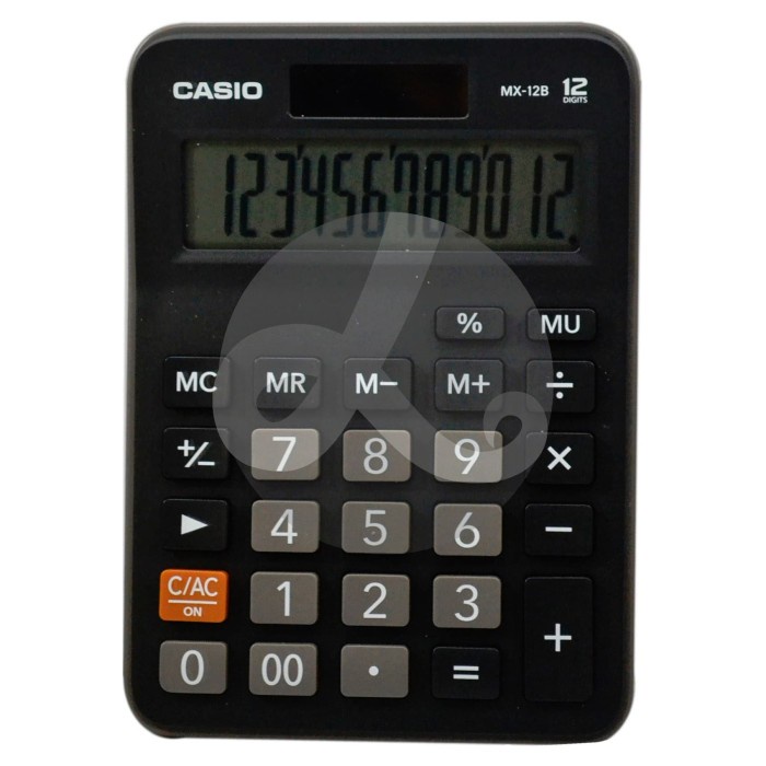 

TERBATAS Calculator Kalkulator CASIO MX-12B MX 12 B Dekstop Calculator Original