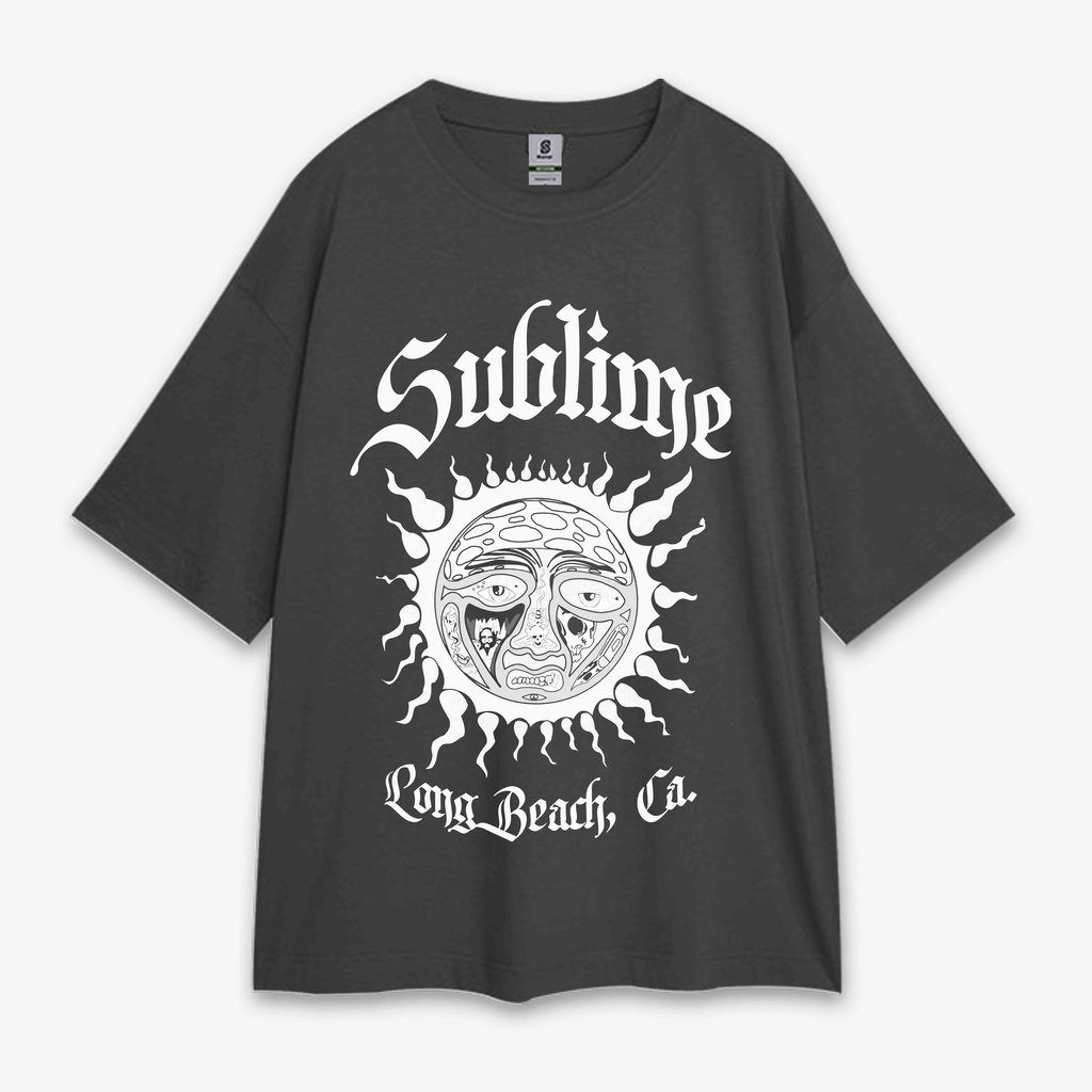 Sublime Band Vintage Style Oversize Tee T-shirt