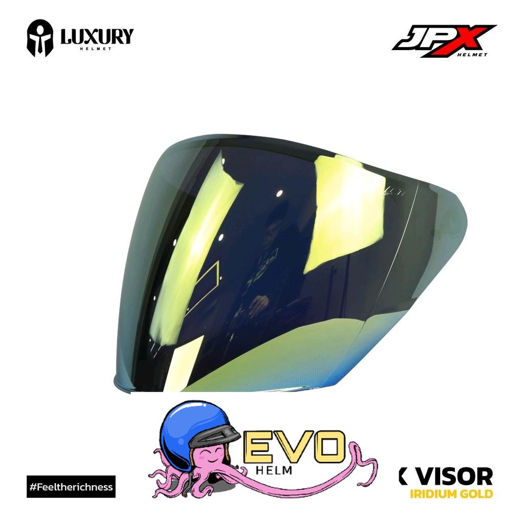 VISOR JPX NOVAX IRIDIUM ORIGINAL BUKAN PNP