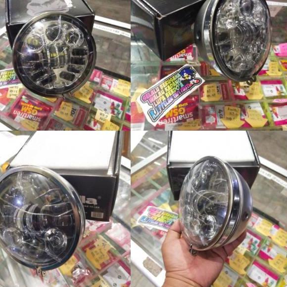 Sudah READY.. LAMPU LED DAYMAKER CB REVLEKTOR DAYMEKER 16 LED CB 5.75 INCH SET BATOK L2G DAYMAKER 5,