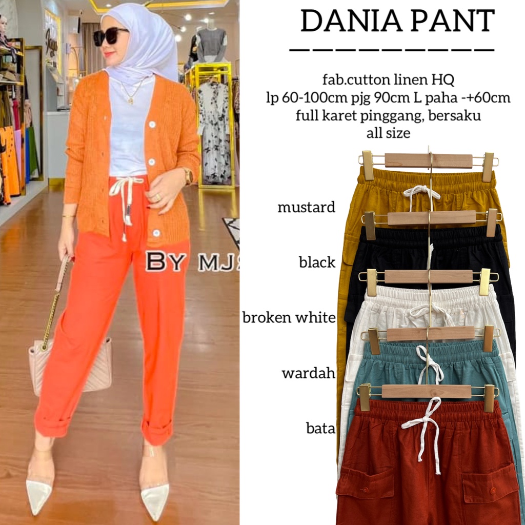 Dania pant linen