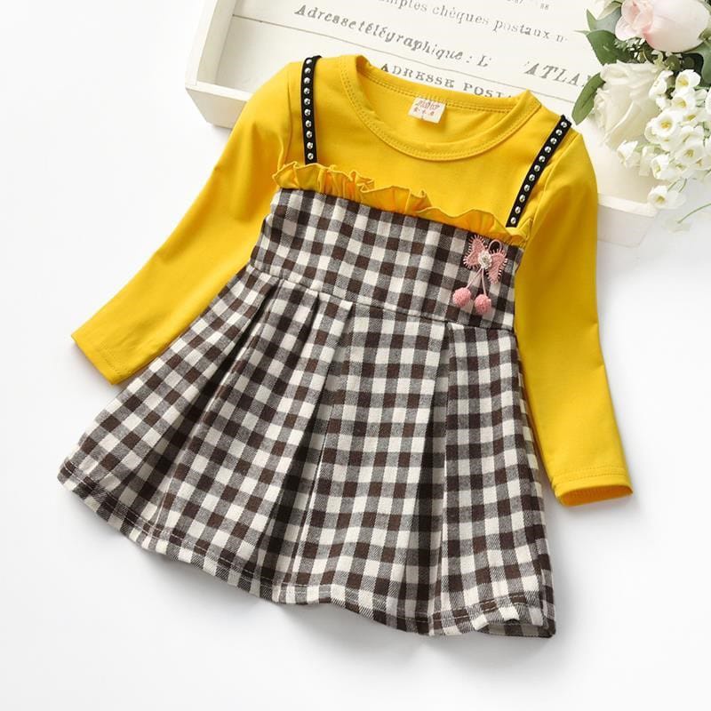 Bayi - 2 TAHUN | Mi Sun Dress Korea Style - Dres Fashion Baby Gaya Korean Premium Dress Anak Perempuan kiosbalitaaprilia