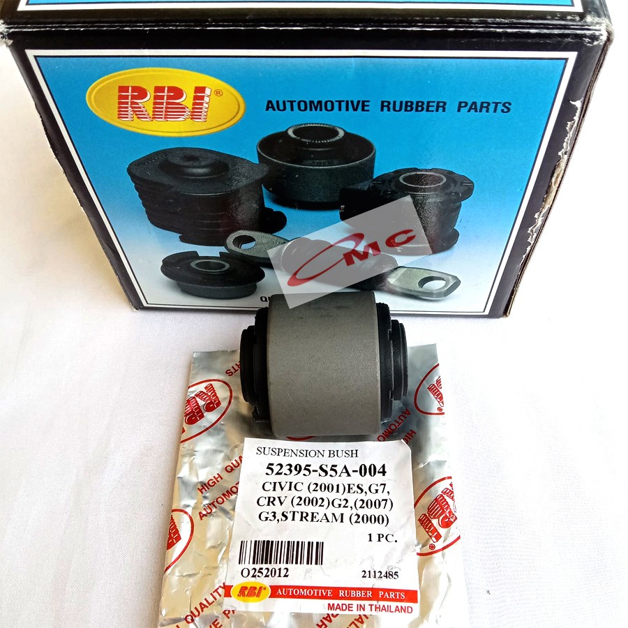 Karet Bush Bushing Arm Roda Belakang Honda Civic CRV 52395-S5A-004-RBI