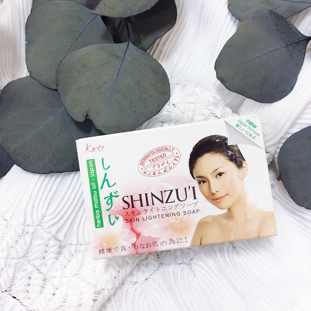 MFI - Shinzui Skin Lightening Bar Soap 80gr | Sabun Mandi Batang Shinzu'i Sinzhui | Random