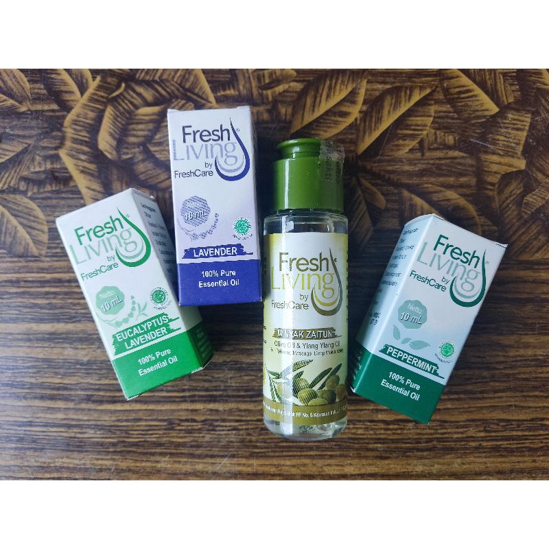 Freshcare Freshliving 10ml Fresh Living Minyak Zaitun 50ml