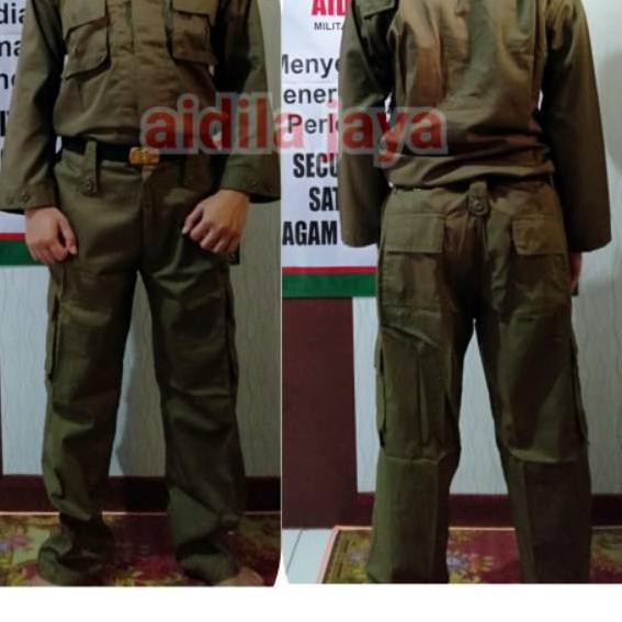 ((Y-9-4 ✔> Baju seragam pdl satpol pp seragam pol pp bahan drill pasti dikirim
