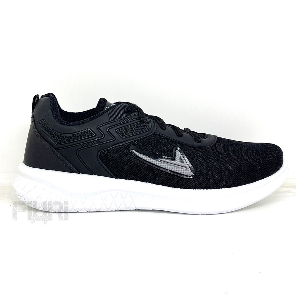 FIURI - Pro ATT Original - PA 700 HITAM PUTIH 39-43 - Sepatu Kets Pria - Sepatu Sneakers Pria - Sepatu Olahraga Sport Pria - Sepatu Casual - Sepatu Jogging Lari Fitness Gym Senam Pria - Sepatu Cowok - Sepatu Sekolah Bertali SD SMP SMA