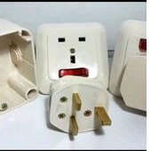 stop kontak ac kaki 3 plus Steker