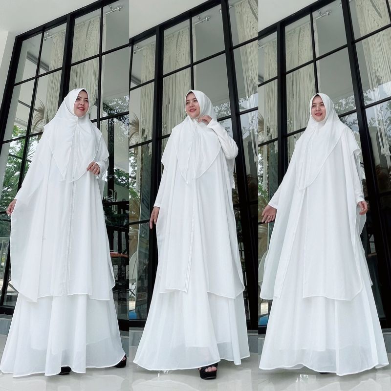 SET SYARI PREMIUM (putih)