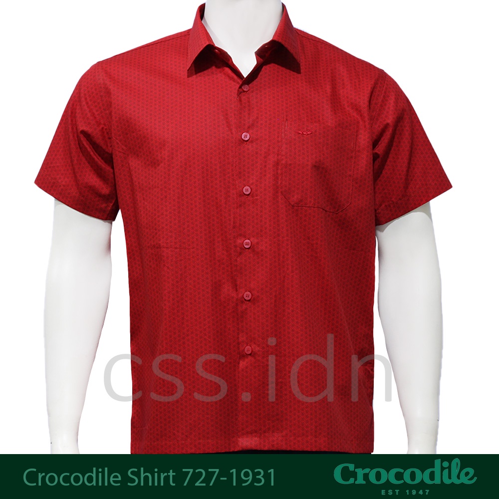 Kemeja Pria Lengan Pendek Crocodile 727-1931