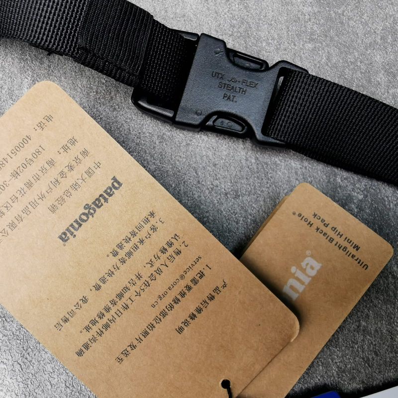 Gratis Belt Mastermind Waist Bag Tas Pinggang Pria dan Wanita Patagonia Mini Hip Pack Full Tag