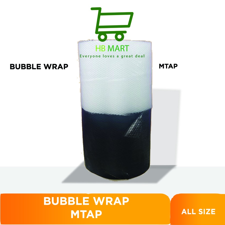

BUBBLE WRAP PUTIH / HITAM MTAP ukuran 40cm x 50 m Medan