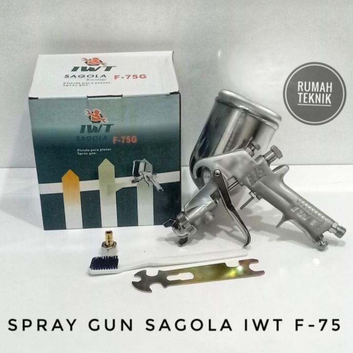 Spray gun F75 tabung atas IWT