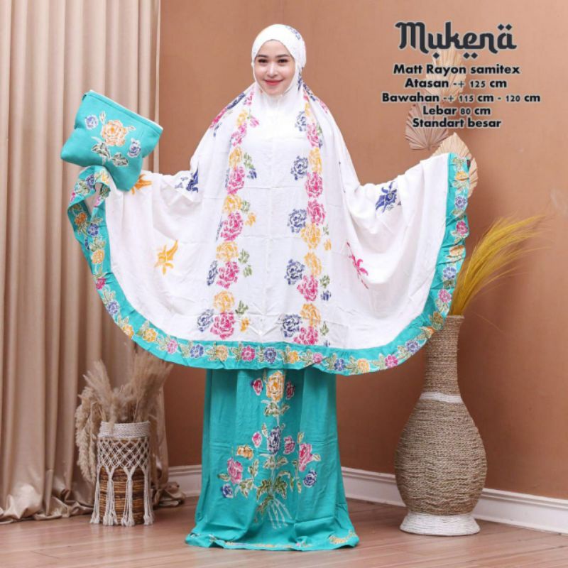 (TERBARU) MUKENA BATIK SOFT / MUKENA BATIK WARNA SOFT PINK, BIRU, TOSCA, LILAC UKURAN JUMBO / MUKENA RAYON BATIK / MUKENA MOTIF BATIK