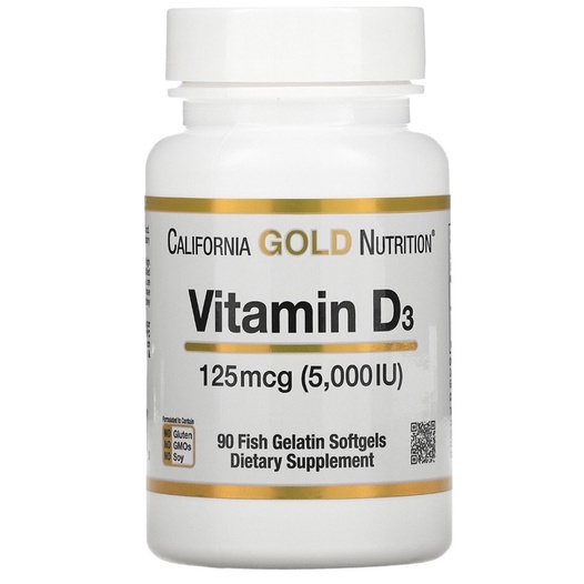 Vitamin d3 5000  2000 iu California Gold Nutrrition