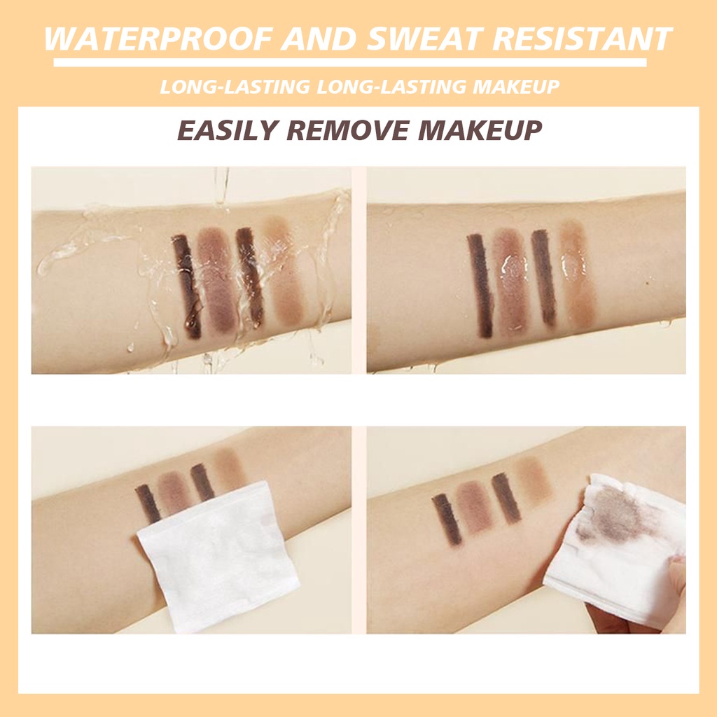 Beauty Glazed Eyebrow Gel Smoothy Plump With Eyebrow Brush One Step Brow Gel Eyebrow Beauty Glazed