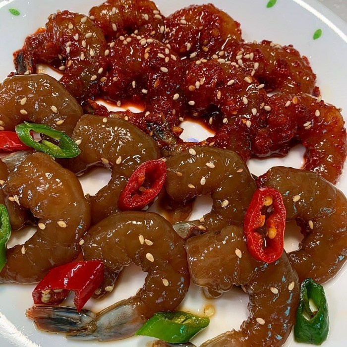 

Gan Saeu Jang / Udang Kecap Fermentasi Korea Tersedia 2 Rasa Bs Pilih Txs0X-48