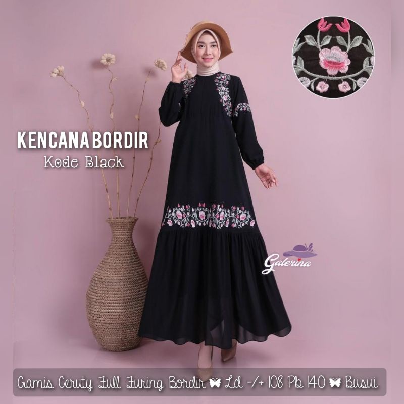 dress wanita kencana maxy by Galerina