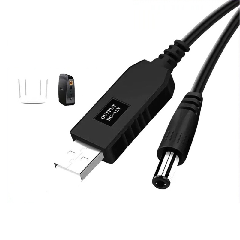 Zzz 5V Kabel Konverter Step Up Tegangan USB 5V Ke DC8.4V/9V/12V Kabel Power Supply