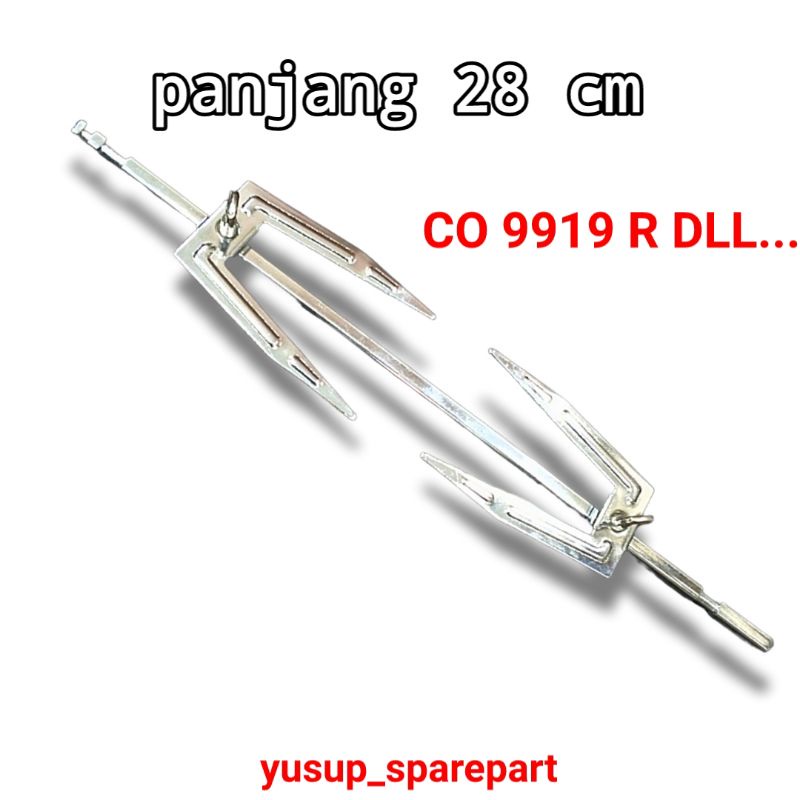 Alat Pemanggang Berputar Rotisserie Grill Tusukan Oven Cosmos Bisa CO 9919 R dll