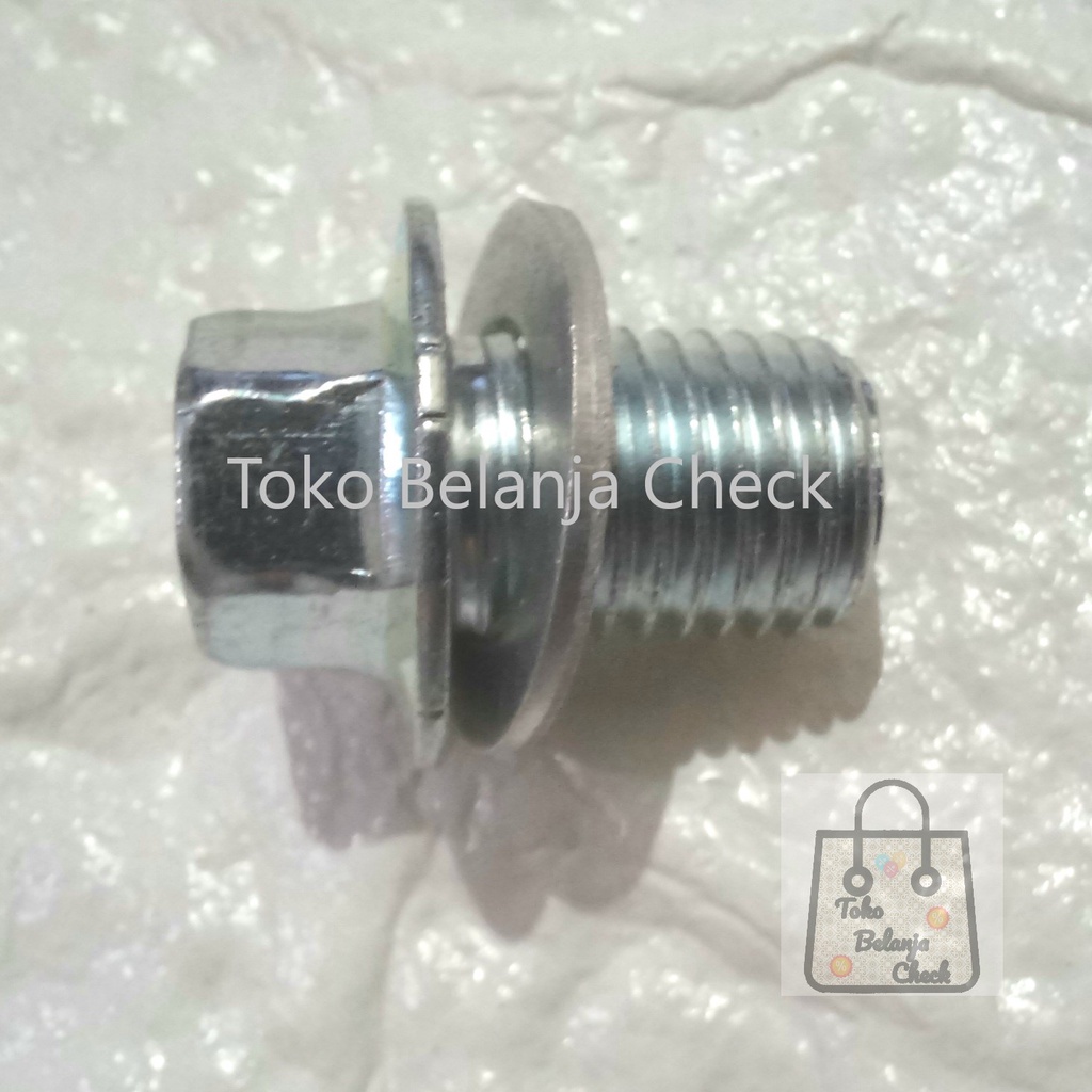 BAUT OLI/BAUT TUTUP OLI + RING OLI HONDA MATIC
