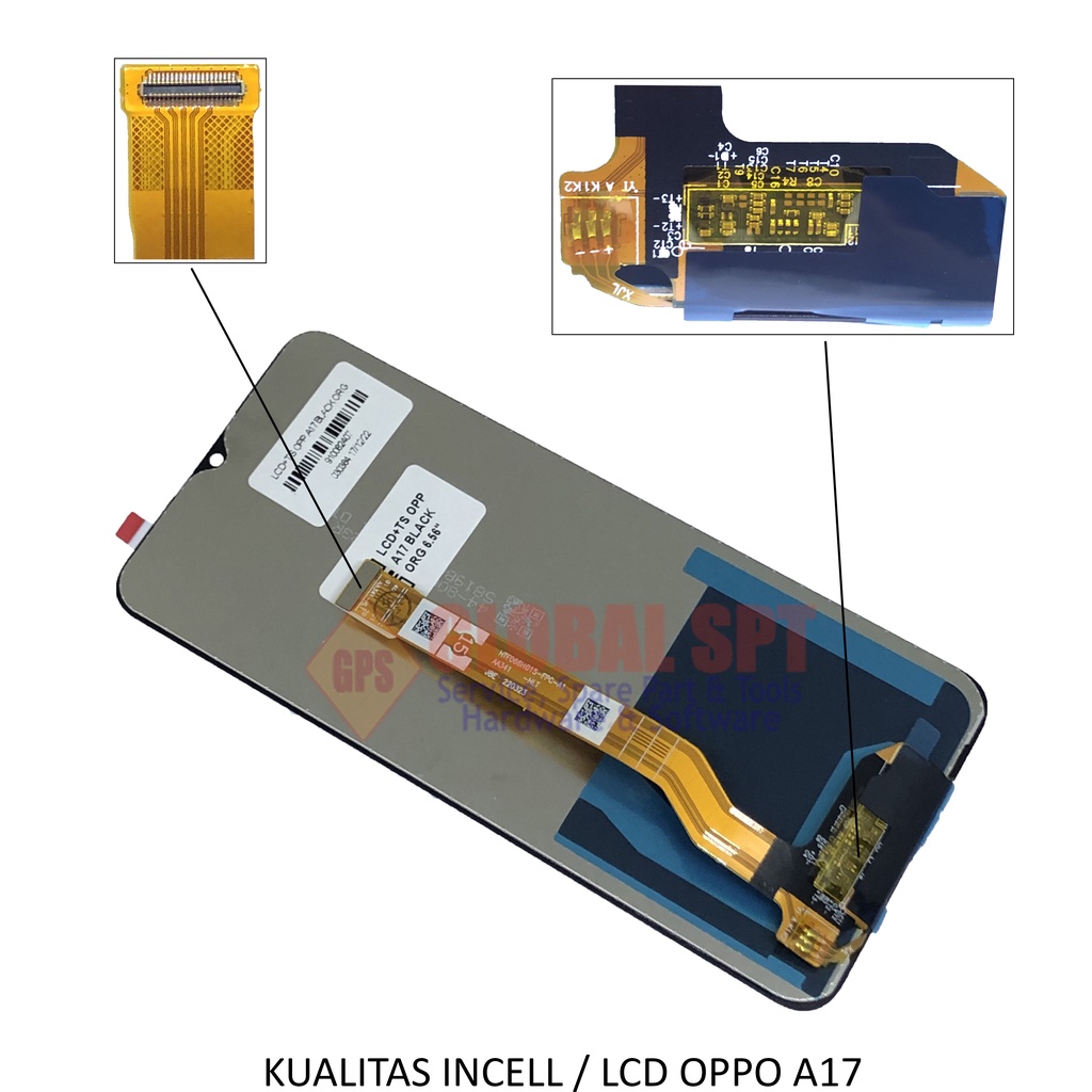 ORI INCELL / LCD TOUCHSCREEN OPPO A17