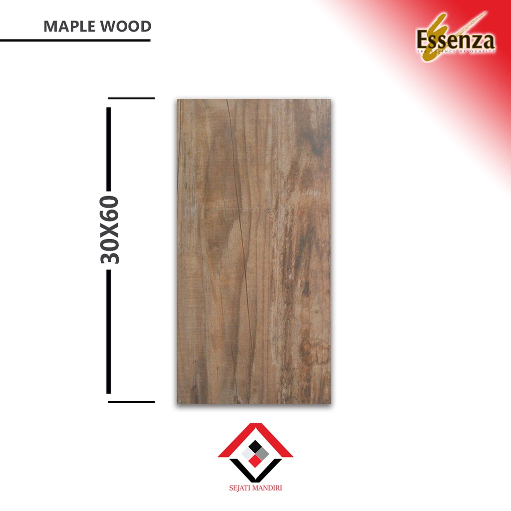 granit 30x60 - motif kayu - essenza maple wood