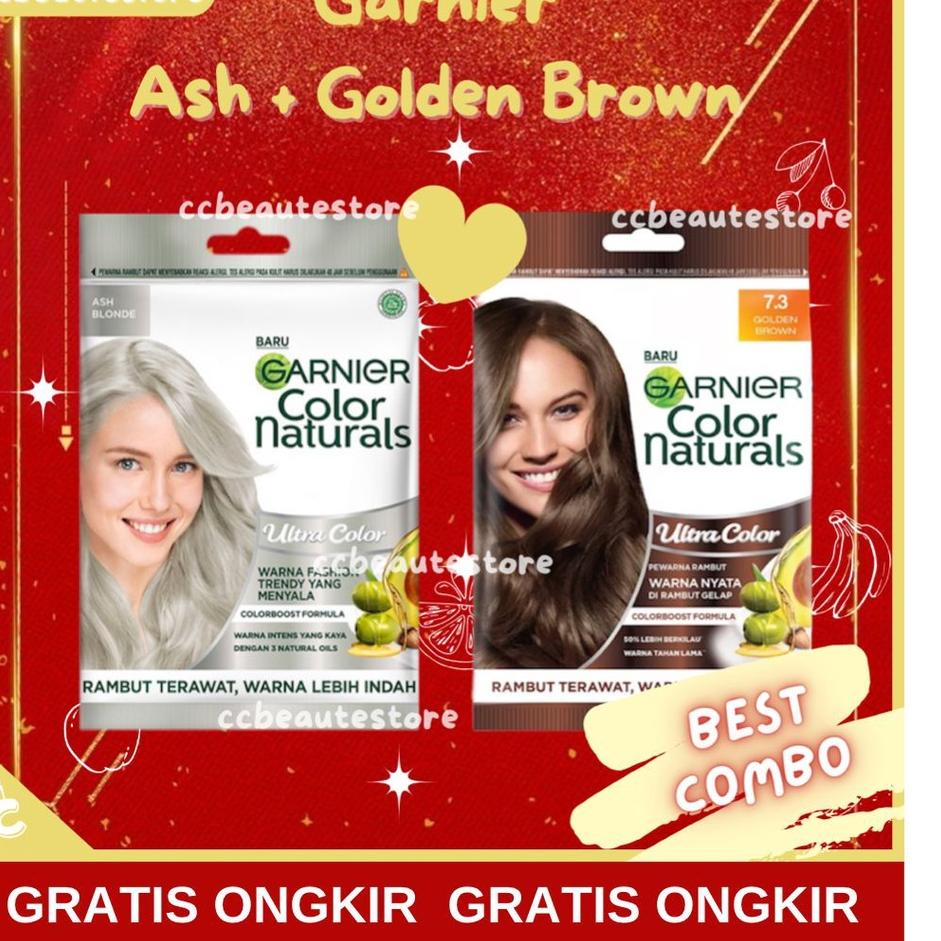 Super Untung--READY Garnier Color Natural / Garnier Sachet Pewarna Rambut Creme Riche dan Ultra Colo