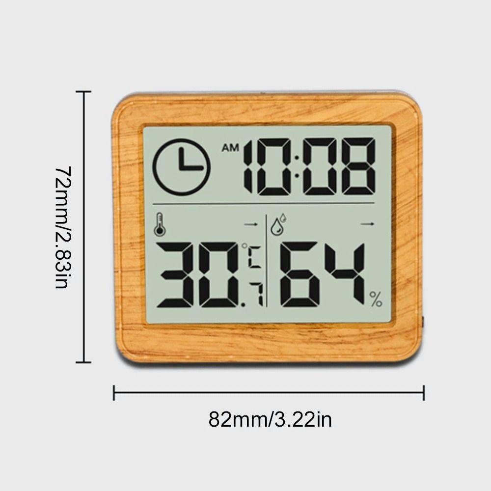 Top Digital Thermo-Hygrometer Thermo-Hygrometer Profesional Weather Station Jam Desktop Indoor