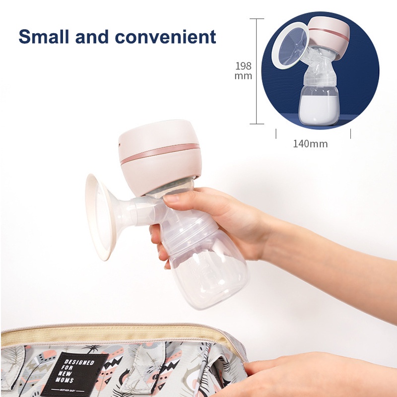 Rechargeable Pompa ASI Elektrik Wireless Portable Breast Pump 180ml Single Electric Breast Pump BPA Free 2200mah