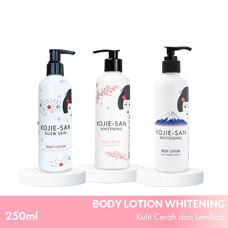 BODY LOTION KOJIE SAN WHITENING 250ml