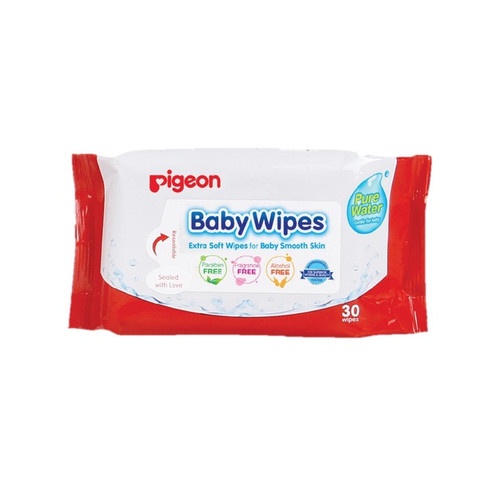 Pigeon Baby Wipes Pure Water 30wipes