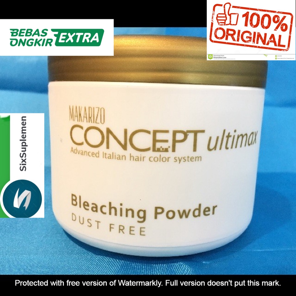 Makarizo Concept Ultimax Bleaching Powder pot 500 gram