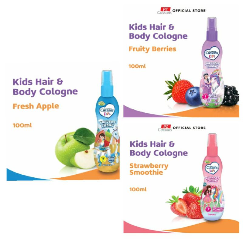 Cussons Kids Hair &amp; Body Cologne 100ml