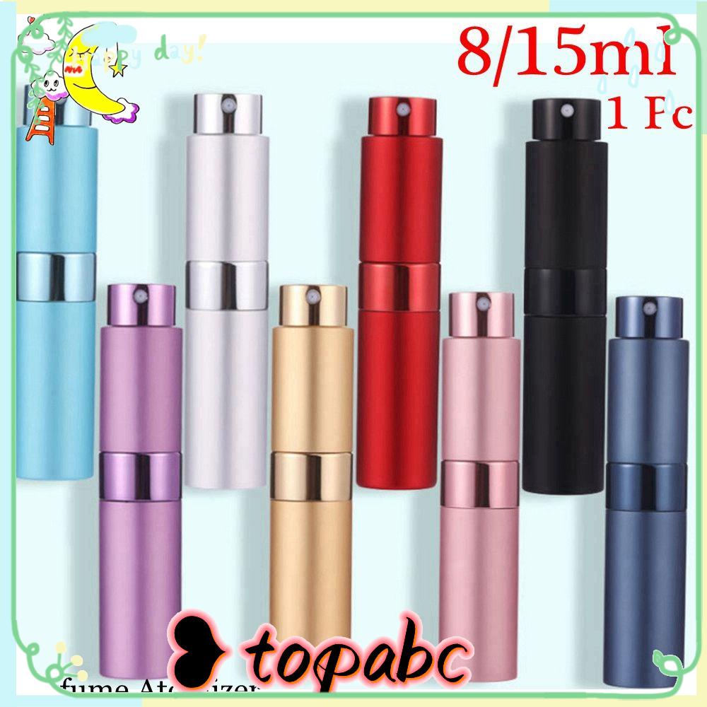 Top8/15ml Parfum Atomizer Portable Alat Makeup Mini Travel Size Spray Case