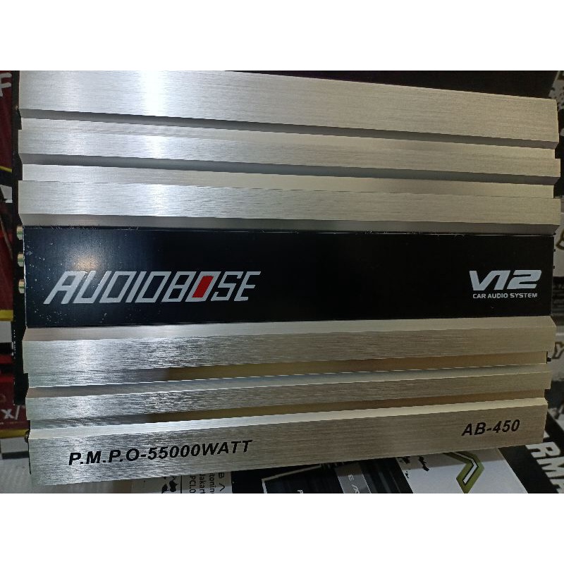 Power 4Channel High Quality.. Power 4Channel AUDIOBOSE AB-450 V12.55000Watt.Mosfet Power Amplifier..