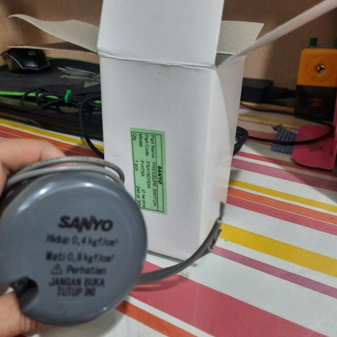 New Otomatis Pressure Switch Sanyo Ph 75 A Pwh75 A Ori Asli