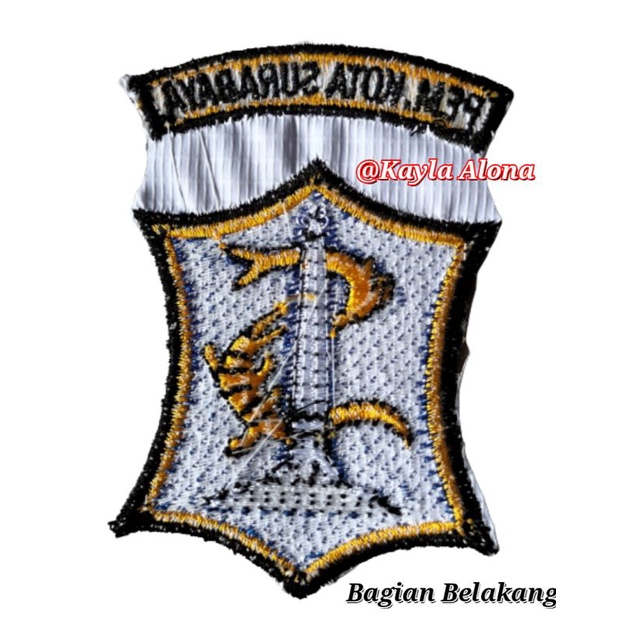 Bet/Bedge BORDIR DINAS &quot; PEM.KOTA SURABAYA &quot;