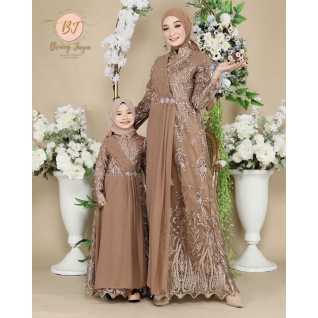 KEBAYA ORIGINAL//KEBAYA MODERN//GAMIS COUPLE IBU DAN ANAK//Kode BJ