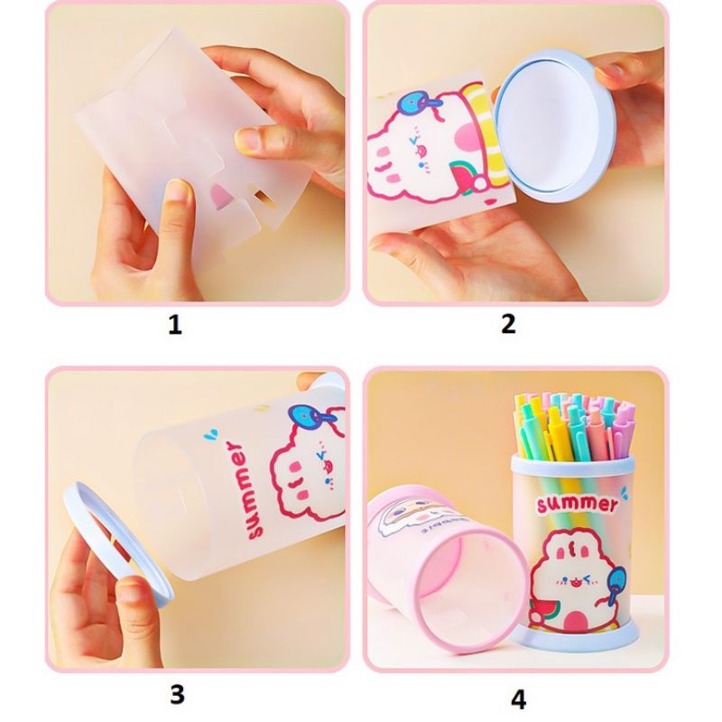 

Z3 Tempat Pena Pensil Tabung / Tempat pena Tabung