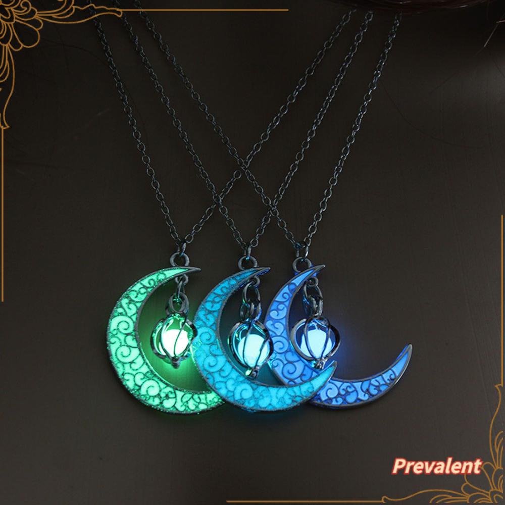 Preva Kalung Hadiah Berongga Perak Liontin Berlapis Batu Permata