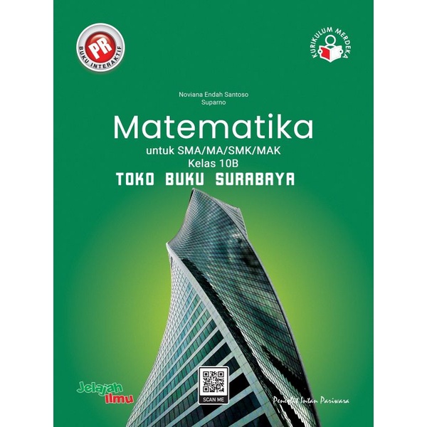 Buku lks pr interaktif kurikulum merdeka matematika kelas X, 10 semester 2 tahun 2022 Intan Pariwara