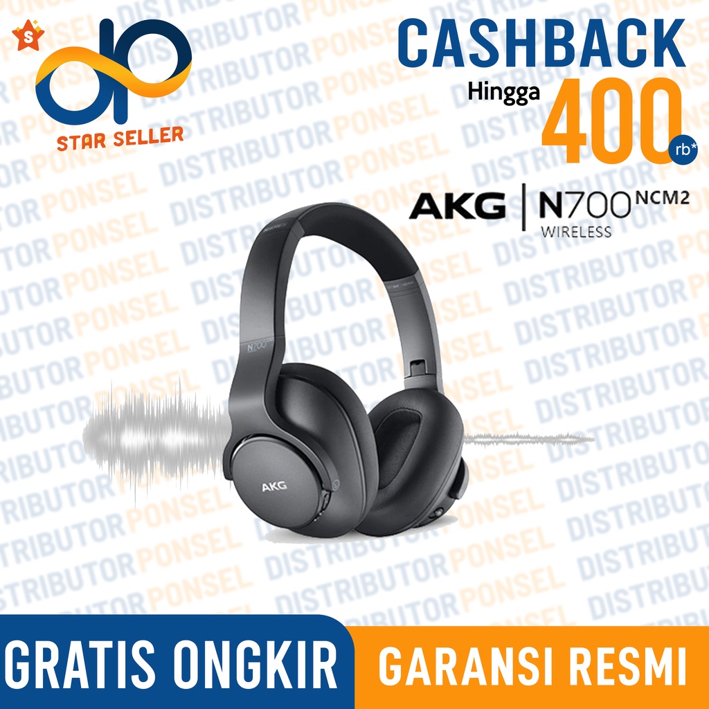 Samsung AKG N700 NCM2 Wireless Noise Cancelling Headphones Resmi SEIN