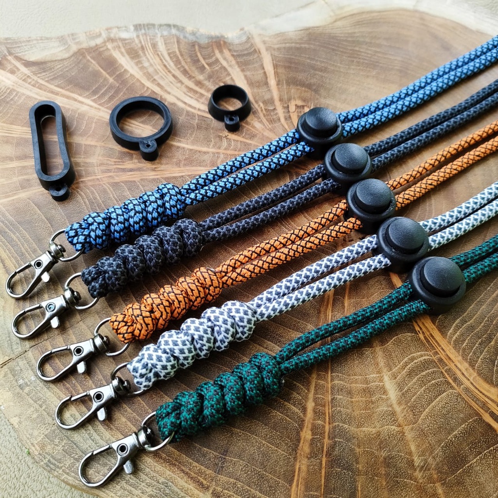 

Lanyard Simpul Tali Gantungan Stopper Motif