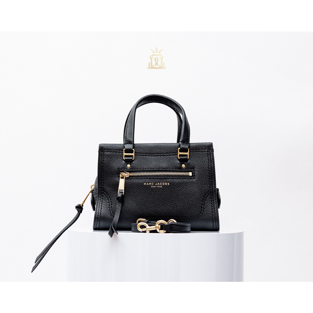 Marc Jacobs Mini Cruiser Leather Satchel - Black [100% Original]